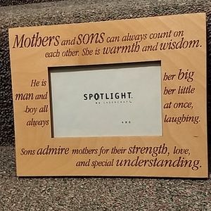 NWOT, Wooden Picture Frame